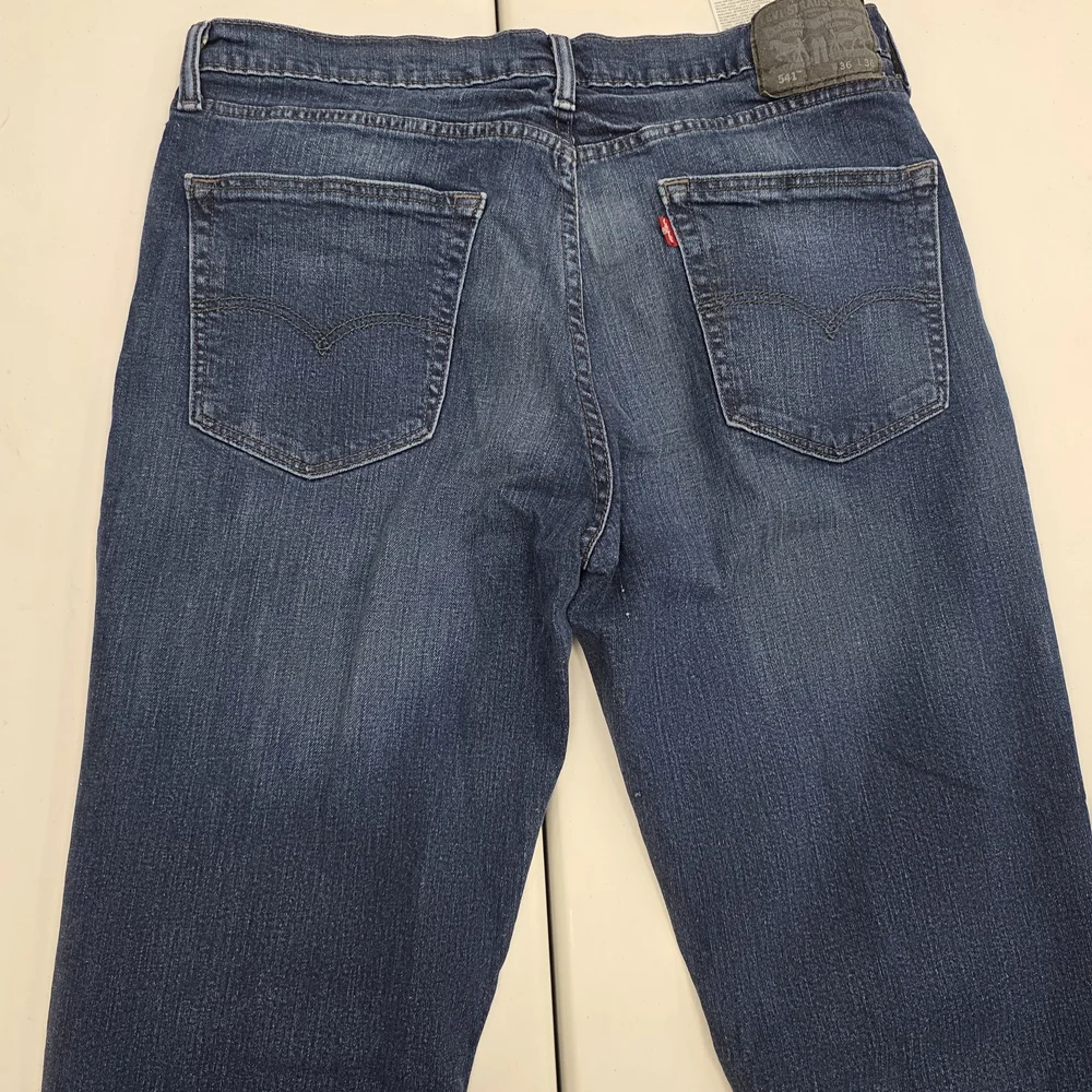 Levi's Dark Blue Relaxed Fit 541 Jeans - Picture 4 of 8
